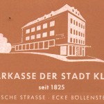 Sparkasse Kleve Heimatkalender 1954
